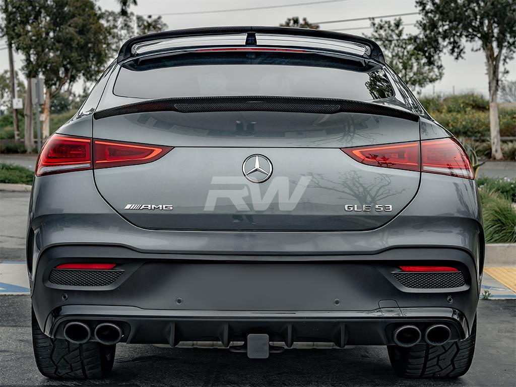 Mercedes W167 GLE Coupe Carbon Fiber Trunk Spoiler